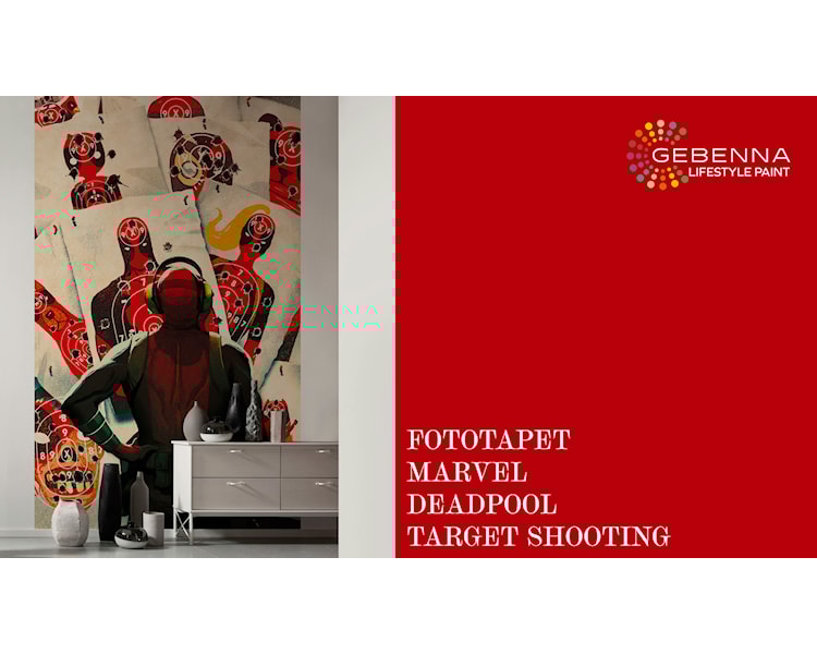 Fototapet Marvel Deadpool Target Shooting